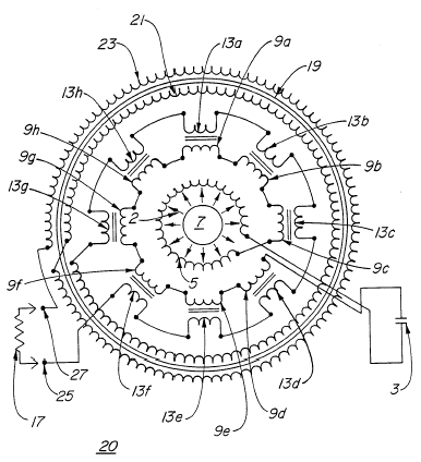Схема трансформатора