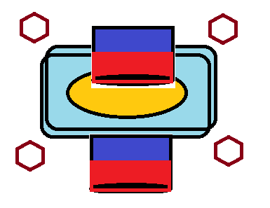 Ячейка ДХ на электролите.