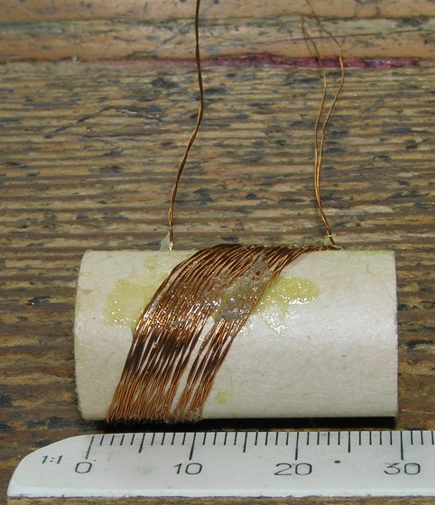 Рисунок 4 (Обмотка катушки  L2, вид 1)