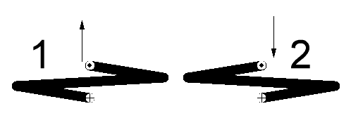 Витки катушки. 