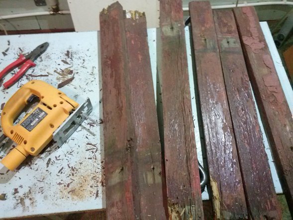 Вот свежее фото досок после сушки. Пока всё ещё мокрое. Сушу дальше..... 