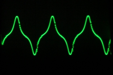 Дельта - синусоида  в LC контуре