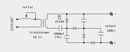 Высоковольтный умножитель