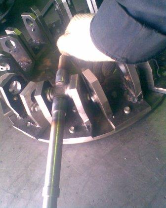  Собранный маятник(пока ещё без груза)в кронштейне