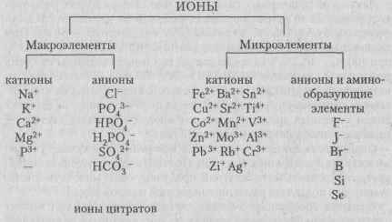 Молочный сахар и минеральные соли образуют молекулярные и ионные растворы