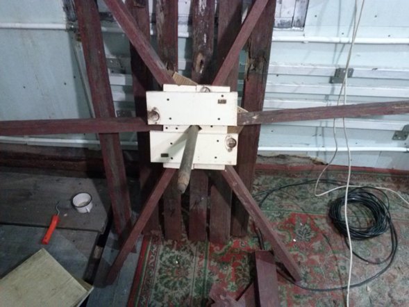 Колесо в сборе. Вид с полубоку.