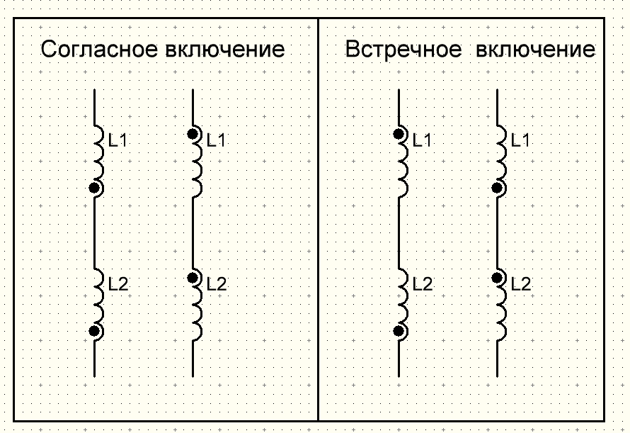 Схема согласного включения