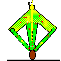 Обратимая машина на схеме, привод-стартер турбины БАКа  коричневым цветом