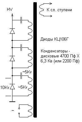 Простой генератор HV